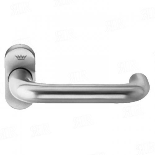 Дверная ручка нажимная Schuco цвет: Inox-Look, нержавеющая сталь арт. 210713