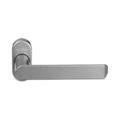 Дверная ручка нажимная Schuco цвет: Inox-Look, нержавеющая сталь арт. 240168 замена на 279639